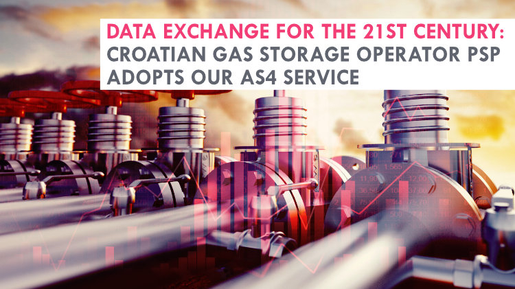 Data exchange for the 21st century: Croatian gas storage operator PSP adopts our AS4 service