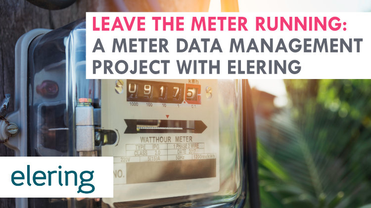 Leave the meter running: our new Meter Data Management project with Elering