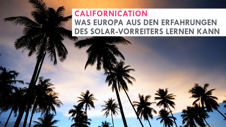 Californication: Was Europa aus den Erfahrungen des Solar-Vorreiters lernen kann